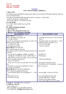 Giáo án giảng dạy các môn khối 4 - Tuần 8