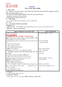 Giáo án giảng dạy các môn khối 4 - Tuần 9