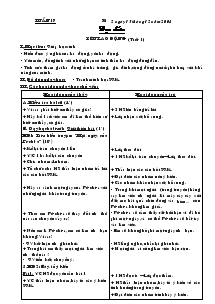 Giáo án khối 4 - Trường Tiểu học Thị trấn Lam Sơn - Tuần 17