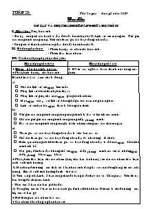 Giáo án khối 4 - Trường Tiểu học Thị trấn Lam Sơn - Tuần 25