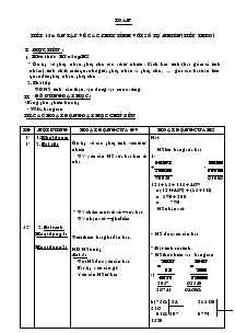 Giáo án khối 4 - Tuần 32