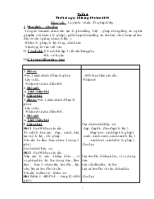 Giáo án tổng hợp các môn lớp 4 (buổi 2) - Tuần 6