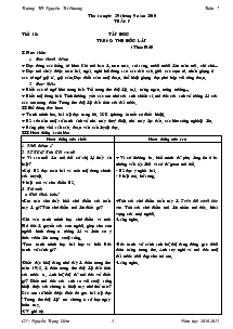 Giáo án tổng hợp các môn lớp 4 - Tuần 7