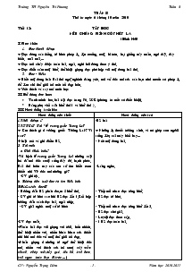 Giáo án tổng hợp các môn lớp 4 - Tuần 8