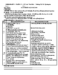 Giáo án lớp 4 môn Tập đọc - Tuần 17 - Rất nhiều mặt trăng (tiếp)
