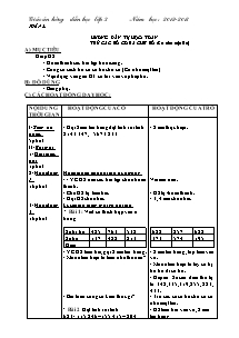 Giáo án lớp 4 môn Toán - Tuần 2: Hướng dẫn tự học: Toán trừ các số có ba chứ số (có nhớ một lần)