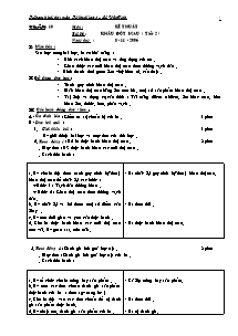 Giáo án lớp 4 Tuần 10 môn : Kĩ thuật - Bài 06: Khâu đột mau ( tiết 2 )