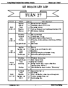 Giáo án lớp 4 tuần 27  - Tiết 53: Tập đọc: Dù sao trái đất vẫn quay