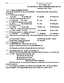 Đề khảo sát học sinh giỏi môn: tiếng  Việt thời gian làm bài: 90 phút ( không kể thời gian giao đề) năm học : 2012 - 2013