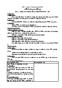 Giáo án An toàn giao thông - Bài 1 : Biển báo hiệu giao thông đường bộ (tiếp theo)