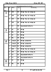 Giáo án Khoa học - Tuần 34: Ôn tập: Thực vật và động vật