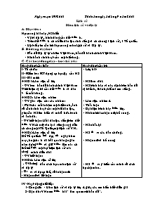 Giáo án Lịch sử: Môn lịch sử và địa lý (tiếp)