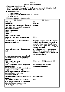 Giáo án Lịch sử - Tiết 32: Kinh thành Huế (tiếp)