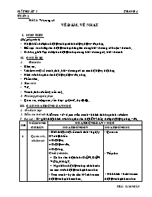 Giáo án lớp 2 môn Mĩ thuật - Tuần 1 - Bài 1: Vẽ trang trí: Vẽ đậm, vẽ nhạt (Tiếp theo)