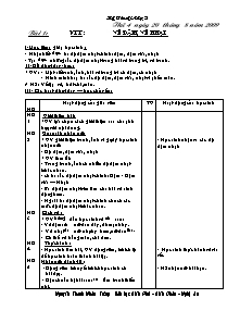 Giáo án lớp 4 môn Mĩ thuật - Bài 1:  : Vẽ đậm, vẽ nhạt