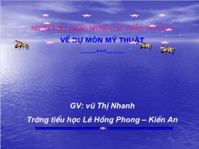 Giáo án Lớp 4 môn Mĩ thuật - Bài 29: Vẽ tranh Đề tài an toàn giao thông