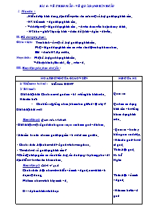 Giáo án Lớp 4 môn Mĩ thuật - Bài 6 : Vẽ theo mẫu : Vẽ quả dạng hình cầu