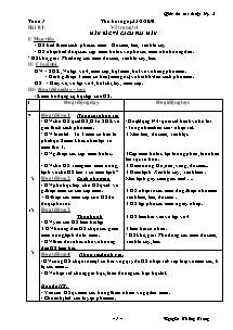 Giáo án lớp 4 môn Mĩ thuật - Tuần 1 - Bài 01: Vẽ trang trí: Màu sắc và cách pha màu (Tiếp theo)