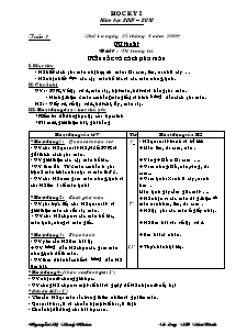 Giáo án lớp 4 môn Mĩ thuật - TUần 1 - Bài 1 : Vẽ trang trí: Mầu sắc và cách pha màu (Tiết 3)