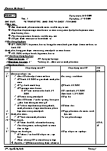 Giáo án lớp 4 môn Mĩ thuật - Tuần 1: Tiết 1: Vẽ trang trí: Màu sắc và cách pha màu (Tiết 22)