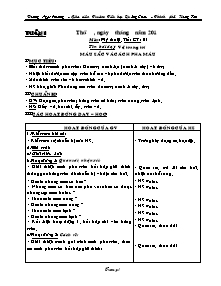 Giáo án lớp 4 môn Mĩ thuật - Tuần 1: Tiết 1: Vẽ trang trí: Màu sắc và cách pha màu (Tiếp)