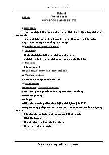 Giáo án lớp 4 môn Mĩ thuật - Tuần 10 : Bài 10: Vẽ theo mẫu: Đồ vật có dạng hình trụ (Tiếp theo)