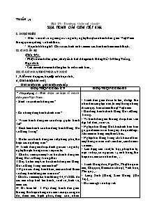 Giáo án lớp 4 môn Mĩ thuật - Tuần 19 - Bài 19: Thường thức mĩ thuật: Xem tranh dân gian Việt Nam (Tiếp)