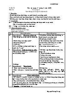 Giáo án lớp 4 môn Mĩ thuật - Tuần 32 - Bài 32: Vẽ trang trí Tạo dáng và trang trí chậu cảnh (Tiếp)