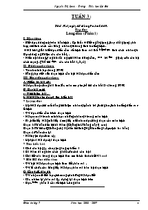 Giáo án lớp 4 Tập đọc - Tuần 3:  Lòng dân (Phần 1)