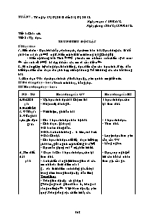 Giáo án lớp 4 Tuần 7 - Tiết 2 : Tập đọc: Trung thu độc lập