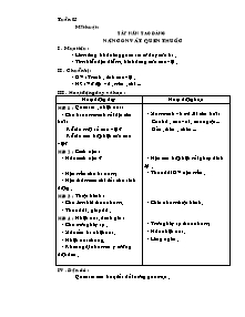 Giáo án lớp 5 môn Mĩ thuật - Tuần 5: Tập nặn: Tạo dáng nặn con vật quen thuộc