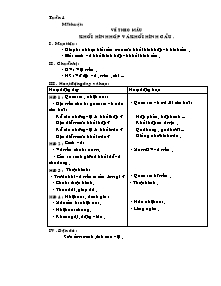 Giáo án lớp 5 môn Mĩ thuật - Tuần 5: Vẽ theo mẫu khối hình hộp và khối hình cầu