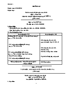 Giáo án Tiết 2: Luyện Toán - Ôn tập các số đến 100 000