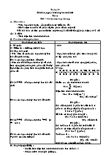 Giáo án Toán - Tuần 30 - Tiết 146: Luyện tập chung