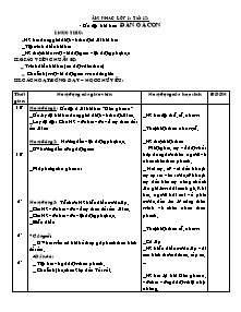 Giáo án Âm nhạc lớp 1: Tiết 12: Ôn tập bài hát: đàn gà con (tiếp)