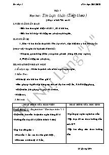 Giáo án lớp 1 môn Âm nhạc - Tiết 7: Học hát : Tìm bạn thân (Tiếp theo)