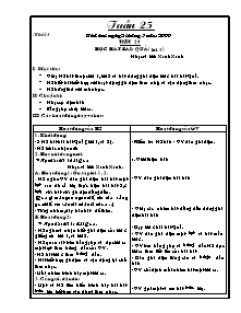 Giáo án lớp 1 môn Âm nhạc - Tuần 25 - Tiết 25: Học hát bài: Quả ( lời 3)