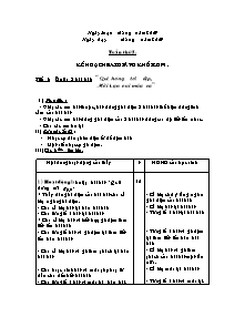 Giáo án lớp 1 môn Âm nhạc - Tuần 5 - Tiết 5: Ôn tập 2 bài hát: “ Quê hương tươi đẹp, Mời bạn vui múa ca” (tiếp)