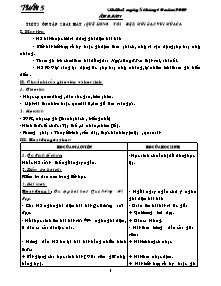 Giáo án lớp 1 môn Âm nhạc - Tuần 5:  Tiết 5: Ôn tập 2 bài hát : Quê hương tươi đẹp, mời bạn vui múa ca