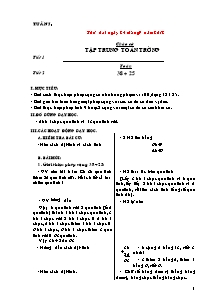 Giáo án lớp 2 môn Toán - Tuần 5 - Tiết 2: 38 + 25