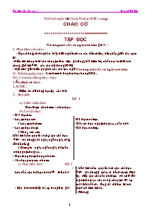 Giáo án lớp 2 Tuần 1 - môn Tập đọc: Có công mài sắt, có ngày nên kim (Tiếp)