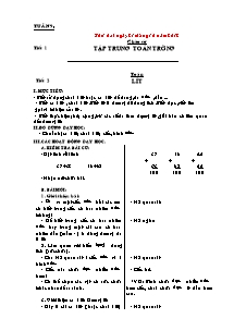 Giáo án lớp 2 Tuần 9 - Tiết 2 môn Lít