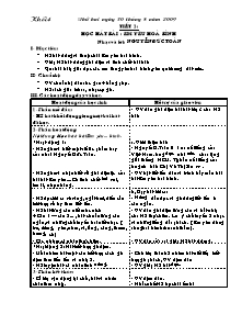 Giáo án lớp 4 môn Mĩ thuật - Tiết 2: Học hát bài : Em yêu hoà bình