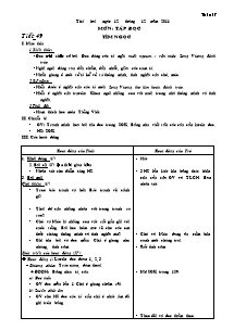 Giáo án lớp 4 Môn: Tập đọc - Tiết 49: Tìm ngọc