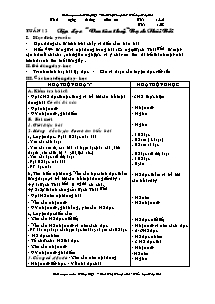 Giáo án lớp 4 môn Tập đọc - Tuần 12 - “Vua tàu thuỷ” Bạch Thái Bưởi