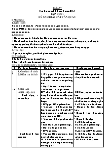 Giáo án lớp 4 Tuần 27 môn Tập đọc: Dù sao trái đất vẫn quay (Tiết 7)