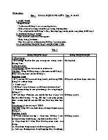 Giáo án lớp 5 môn Âm nhạc - Bài 1: Em là học sinh lớp 5 (tiết 01, 02)