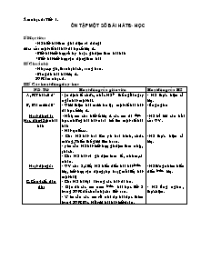 Giáo án lớp 5 môn Âm nhạc - Tiết 1: Ôn tập một số bài hát đã học (Tiết 28)