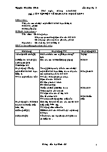 Giáo án lớp 5 môn Âm nhạc - Tiết 1: Ôn tập một số bài hát đã học ở lớp 4 (Tiếp)