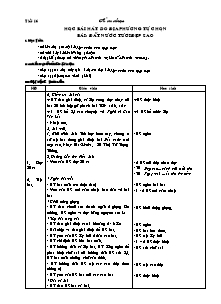 Giáo án lớp 5 môn Âm nhạc - Tiết 16: Học bài hát do địa phương tự chọn bài: Đất nước tươi đẹp sao